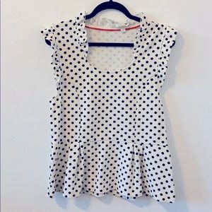 Anthropologie knit peplum